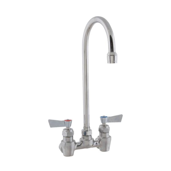 Fisher Mfg Faucet, 4Dk, Leadfree, Ss, Gsnk For - Part No. Fis3515 FIS3515 - main